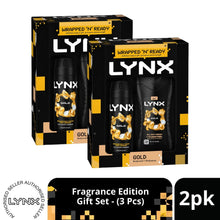 Load image into Gallery viewer, LYNX Gold Duo Gift Set 2 piece, Choose your pack 1,2,3 or 4