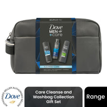 Load image into Gallery viewer, Dove Men+Care Cleanse+Care Washbag Gift Set 3 piece, Choose your pack 1,2,3 or 4