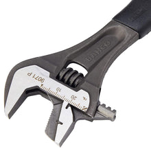 Load image into Gallery viewer, BAHCO 9071P BLACK ERGO ADJ WRENCH 8IN REV JAW