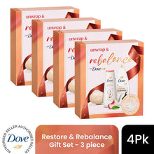 Load image into Gallery viewer, DOVE Restore &amp; Rebalance Gift Set 3 piece, Choose Your Pack Size 1,2,3 or 4