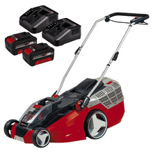 Load image into Gallery viewer, EINGECM43LI Power X-Change Cordless Lawnmower 43cm 36V 2 x 18V 4.0Ah Li-ion