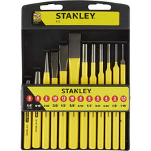 Load image into Gallery viewer, STANLEY PUNCH &amp; CHISEL SET 12PCE 4-18-299