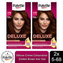 Load image into Gallery viewer, Palette Hair Dye Deep Black, Blue-Black, Blonde, Brown, Chocolate,Golden Chesnut