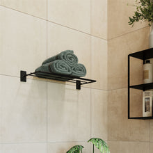 Load image into Gallery viewer, COSMIC Towel Rail Black Matte, Screw Mount, 54.1x21.4x7.2 cm