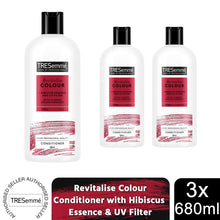 Load image into Gallery viewer, Tresemme Conditioner Revitalise Colour w/ Hibiscus Essence &amp; UV Filter, 3x 680ml