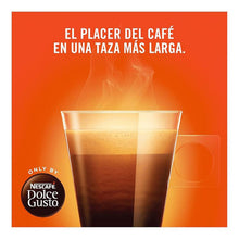 Load image into Gallery viewer, Nescafe Dolce Gusto Coffee Pods Caps Box of 16 Cafe Lungo
