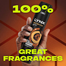 Load image into Gallery viewer, Lynx XXL Dark Temptation 48-Hour High Definition Body Spray Deodorant, 6x250ml