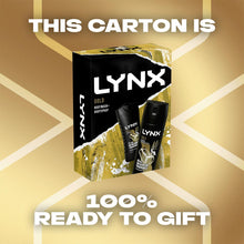 Load image into Gallery viewer, Lynx Gold Body Wash 225ml &amp; Body Spray 150ml 2Pcs Gift Set for Him