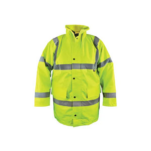 Hi-Vis Yellow Motorway Jacket - XXL (52in)