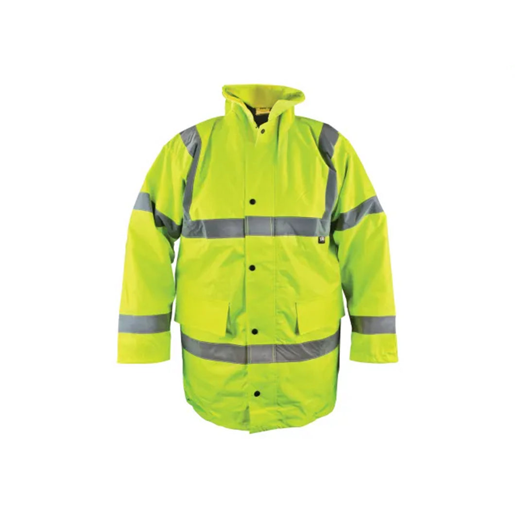 Hi-Vis Yellow Motorway Jacket - XXL (52in)