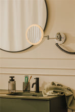 Load image into Gallery viewer, COSMIC Magnifying mirror Light grey Measures 20.1 x 40 x 20.1 cm