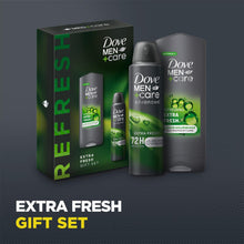 Load image into Gallery viewer, Dove Men+Care Refresh Extra Fresh Bodywash &amp; Antiperspirant 2pc Gift Set for Him