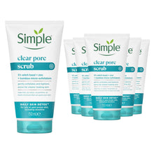 Load image into Gallery viewer, Simple Face Wash Range-Moisturising, Refreshing, Clear Pore Scrub or Glow, 150ml