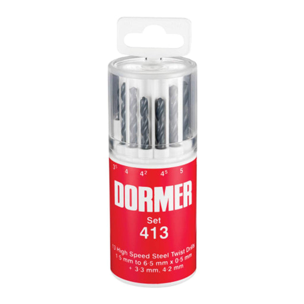A191 No.413 Metric HSS Drill Set of 13 1.5-6.5 x 0.5mm