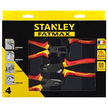 Load image into Gallery viewer, STANLEY FATMAX VDE PLIER SET 4PC 4-84-489