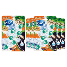 Load image into Gallery viewer, Bloo Power Active Toilet Block 70s&amp;80s Spring Limited Edition, 6 Pack