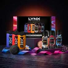Load image into Gallery viewer, LYNX Fine Fragrance Spray &amp; Wash Gift Set 6 piece, Choose your pack 1,2,3 or 4