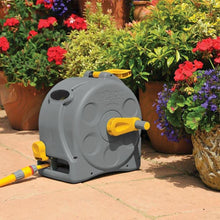 Load image into Gallery viewer, HOZ2415 2415 25m 2-in-1 Compact Hose Reel + 25m of Starter Hose