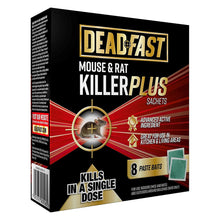 Load image into Gallery viewer, Deadfast All In One Mouse Control Kit of Traps, Paste Sachets &amp; Bait Stations