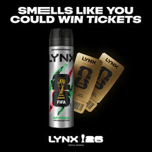 Load image into Gallery viewer, Lynx Limited Edition FIFA Africa Anti-Perspirant Aerosol Deo Spray 200ml, 6 PK