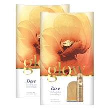 Load image into Gallery viewer, Dove Glow &amp; Go Essentials Self-Tan Mousse Gift Set for Her with Applicator Mitt