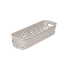 Load image into Gallery viewer, SmartStore Essence 1.3L Slim Storage Basket, Pack of 3 Organiser Boxes, in Linen