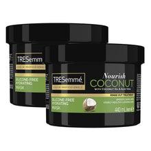 Load image into Gallery viewer, TRESemme Nourish Coconut Hydrating Mask with Coconut Oil &amp; Aloe Vera,2x of 440ml
