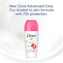 Load image into Gallery viewer, Dove Roll On Go Fresh Pomegranate 72H Lasting Women's Anti-Perspirant 50ml, 9pk