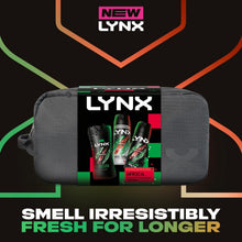 Load image into Gallery viewer, LYNX Africa Washbag Gift Set 3 piece, Choose your pack 1,2,3 or 4