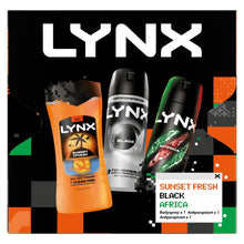 Load image into Gallery viewer, LYNX All Stars Trio Gift Set 3 piece, Choose Your Pack Size 1,2,3 or 4