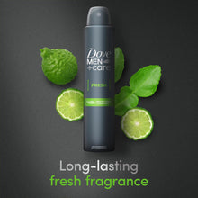 Load image into Gallery viewer, Dove Men+Care Fresh Antiperspirant Deo Spray for 48H Protection 200ml, 24 Pack