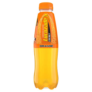 Lucozade Energy Orange Sparkling Energy Drink Powered By Glucose, 24x380ml