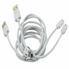 Load image into Gallery viewer, FX iPhone USB Data Cable - 1m - White- Twin Pack