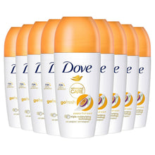 Load image into Gallery viewer, Dove Roll On Go Fresh Passion Fruit 72H Lasting Women's Antiperspirant 50ml, 9pk