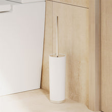 Load image into Gallery viewer, COSMIC Toilet brush holder Light grey Floorstanding Measures 8 x 8 x 39.4 cm