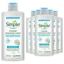 Load image into Gallery viewer, Simple Micellar Cleansing Water Hydrating Makeup Remover, 200ml or 400ml