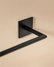 Load image into Gallery viewer, COSMIC Towel rail White Matte Adhesive Measures 4.5 x 7 x 30 cm