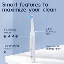 Load image into Gallery viewer, Oral-B iO4 Electric Rechargeable Toothbrush with 4 Modes &amp; UK 2 Pin Plug, White