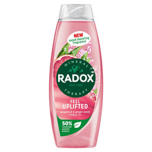 Load image into Gallery viewer, 6x Radox Shower Gel Feel Uplifted With Grapefruit &amp; Ginger Scent - 675 ml