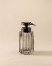 Load image into Gallery viewer, Cosmic Lido Soap Dispenser | Glass | Smoke Grey | 300ml