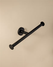 Load image into Gallery viewer, COSMIC Toilet Roll Holder Black Matte, Screw Mount, 28.8x7.8x5 cm