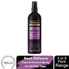 Load image into Gallery viewer, Tresemme Heat Defence Care&amp;Protect Hair Spray 270ml, 1, 3 or 6 Pack
