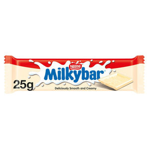 Nestle Chocolate Bar, Milkybar White Chocolate 40x25g (2 Pack)