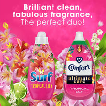 Load image into Gallery viewer, Surf Laundry Washing Liquid Detergent Tropical Lily 3.89 Litre, 144 Washes