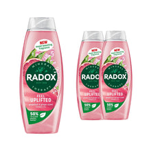 Load image into Gallery viewer, 3x Radox Shower Gel Feel Uplifted With Grapefruit &amp; Ginger Scent - 675 ml