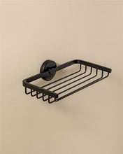 Load image into Gallery viewer, COSMIC Shower Basket Black Matte, Screw Mount, 20x11.5x5 cm