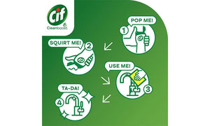 Splesh 18 Kitchen Towels + Cif Pearl 750ml + Oven Spray 435ml