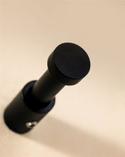Load image into Gallery viewer, COSMIC Hook Black Matte Installation with Screws Measures 20 x 6.5 x 5.1 cm