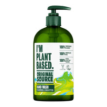 Load image into Gallery viewer, Original Source Hand Wash I&#39;m Plant Based Cedarwood and Eucalyptus 335ml, 6 Pack