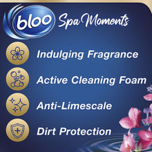 Load image into Gallery viewer, Bloo Toilet Rim Block Spa Moments Vitality Essential Oil 50g 12 Pack